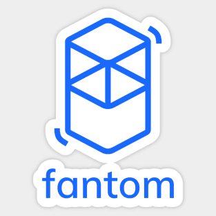 Fantom Coin Cryptocurrency FTM crypto Sticker